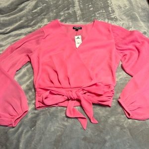 Express size small long sleeve blouse. Never worn.